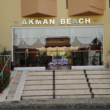 Akman Beach Apart Otel Alanya Kültér fotó