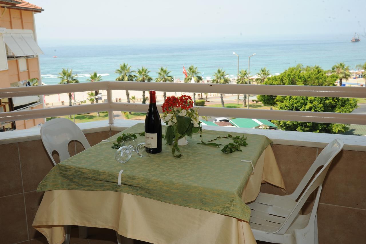 Akman Beach Apart Otel Alanya Kültér fotó