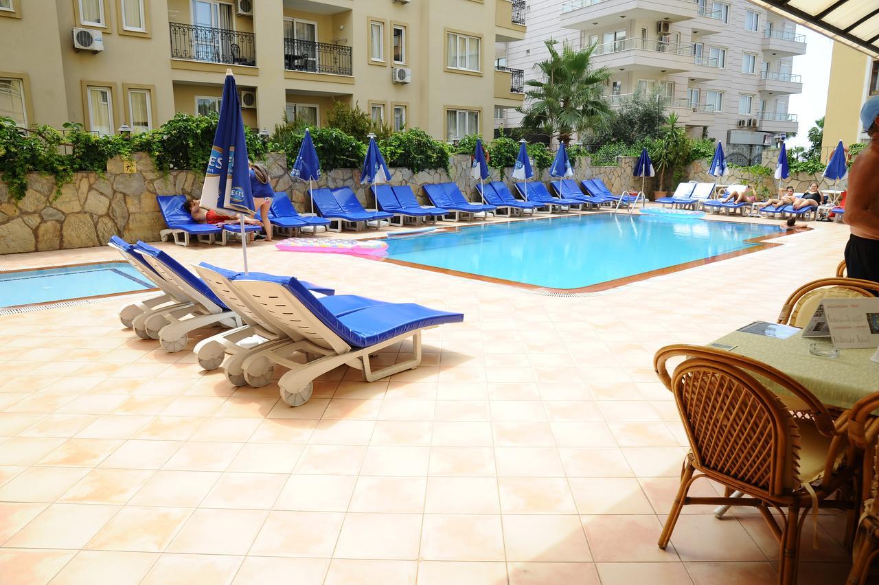 Akman Beach Apart Otel Alanya Kültér fotó