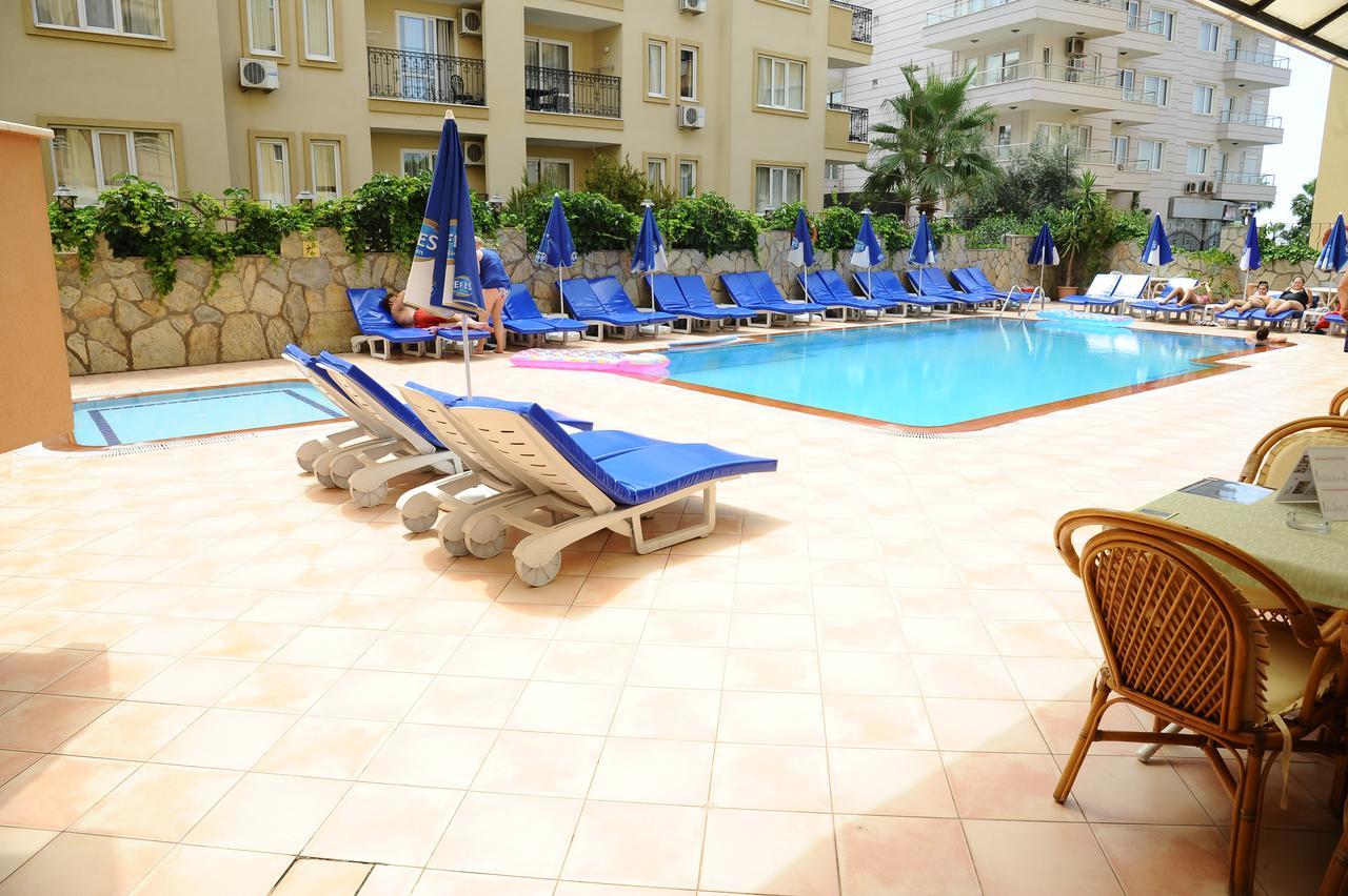 Akman Beach Apart Otel Alanya Kültér fotó